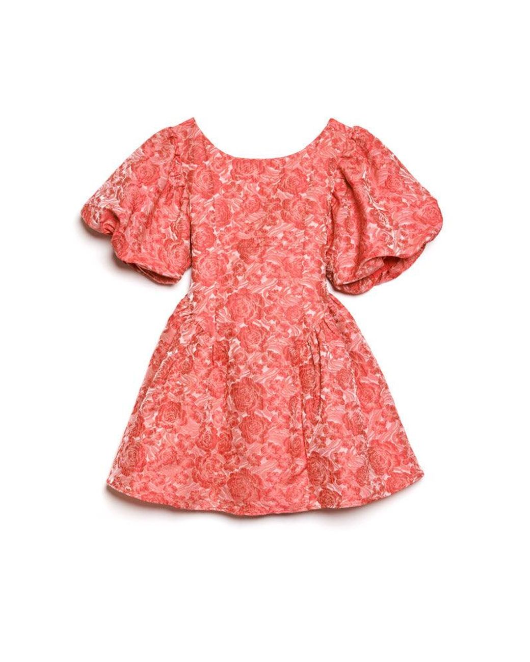 Sister Jane Pink Dream Amour Jacquard Mini Dress