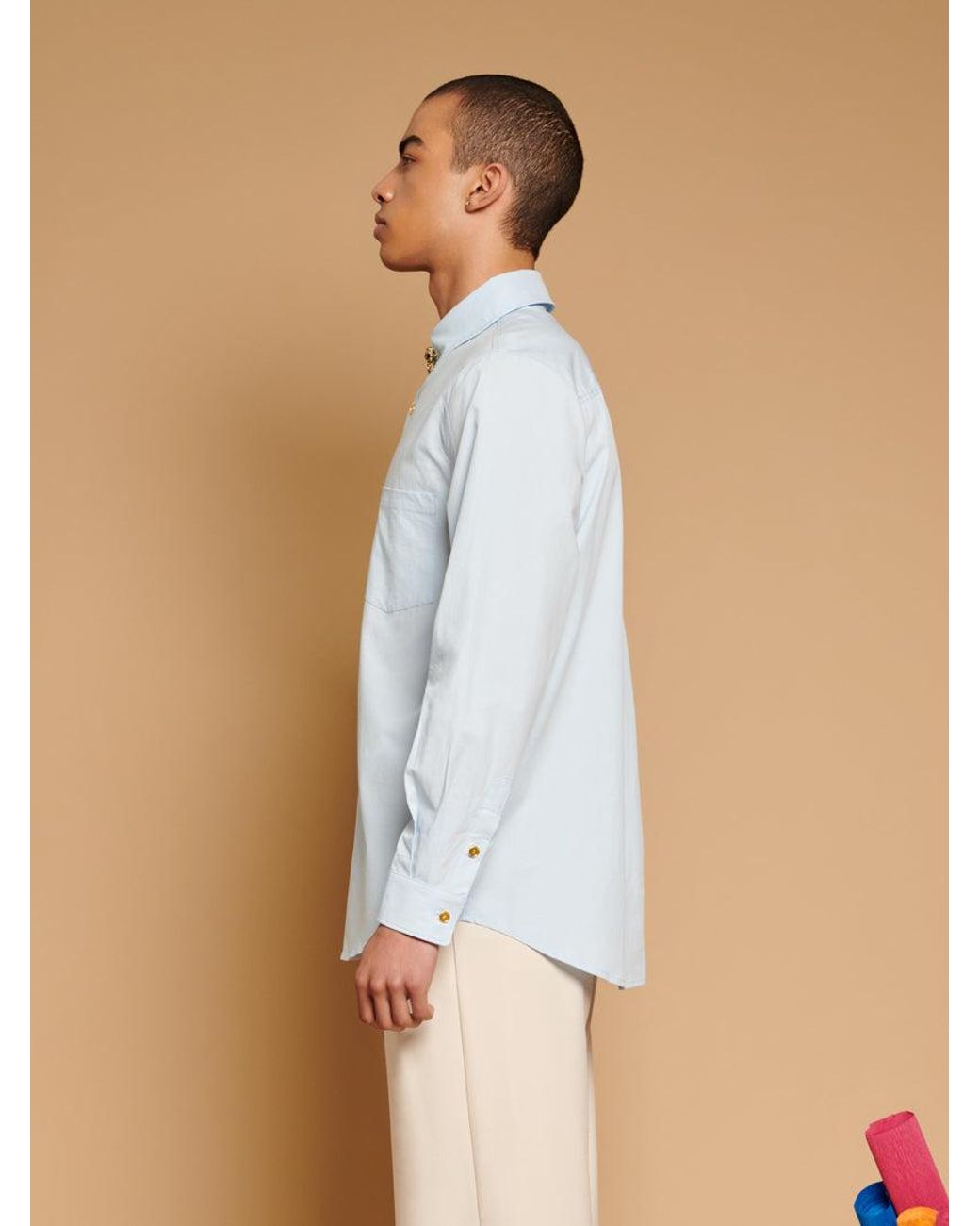 Sister Jane Blue Serpentine Penny Shirt