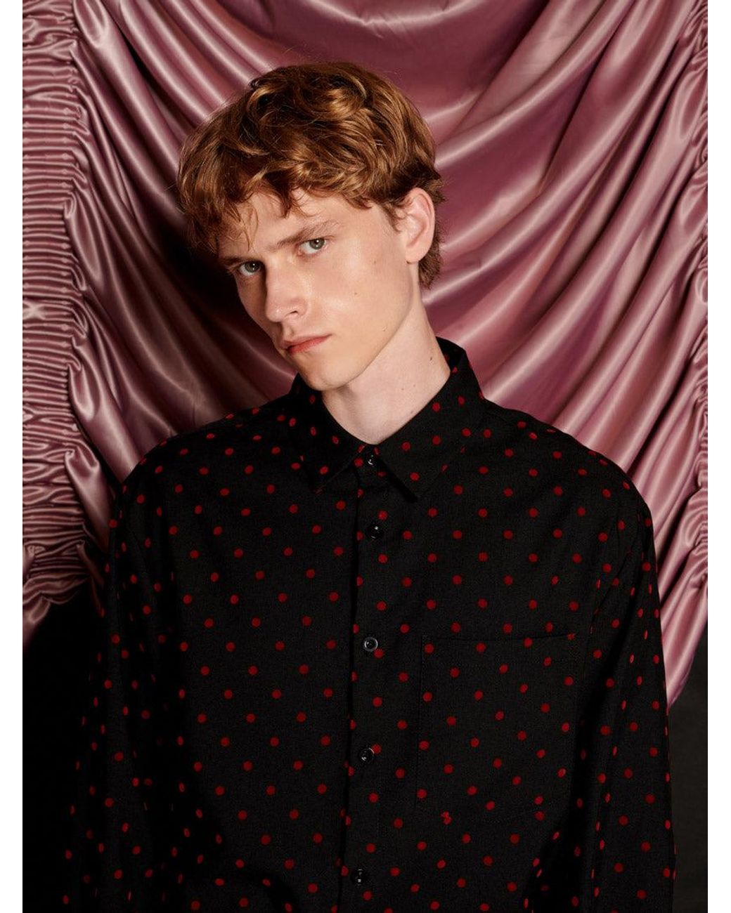 Sister Jane Black Frankie Polka Dot Shirt