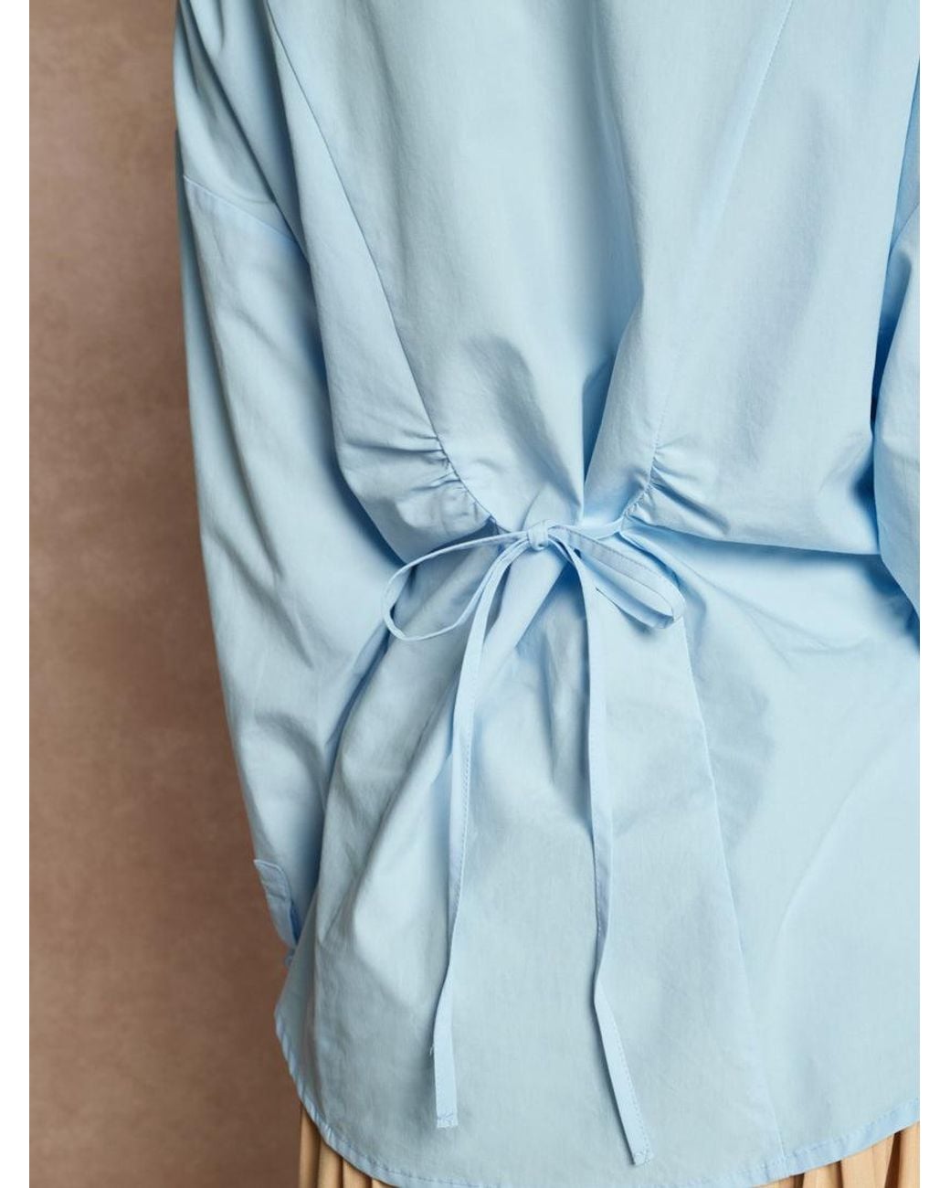 Sister Jane Blue Ghospell Enya Cinched Shirt