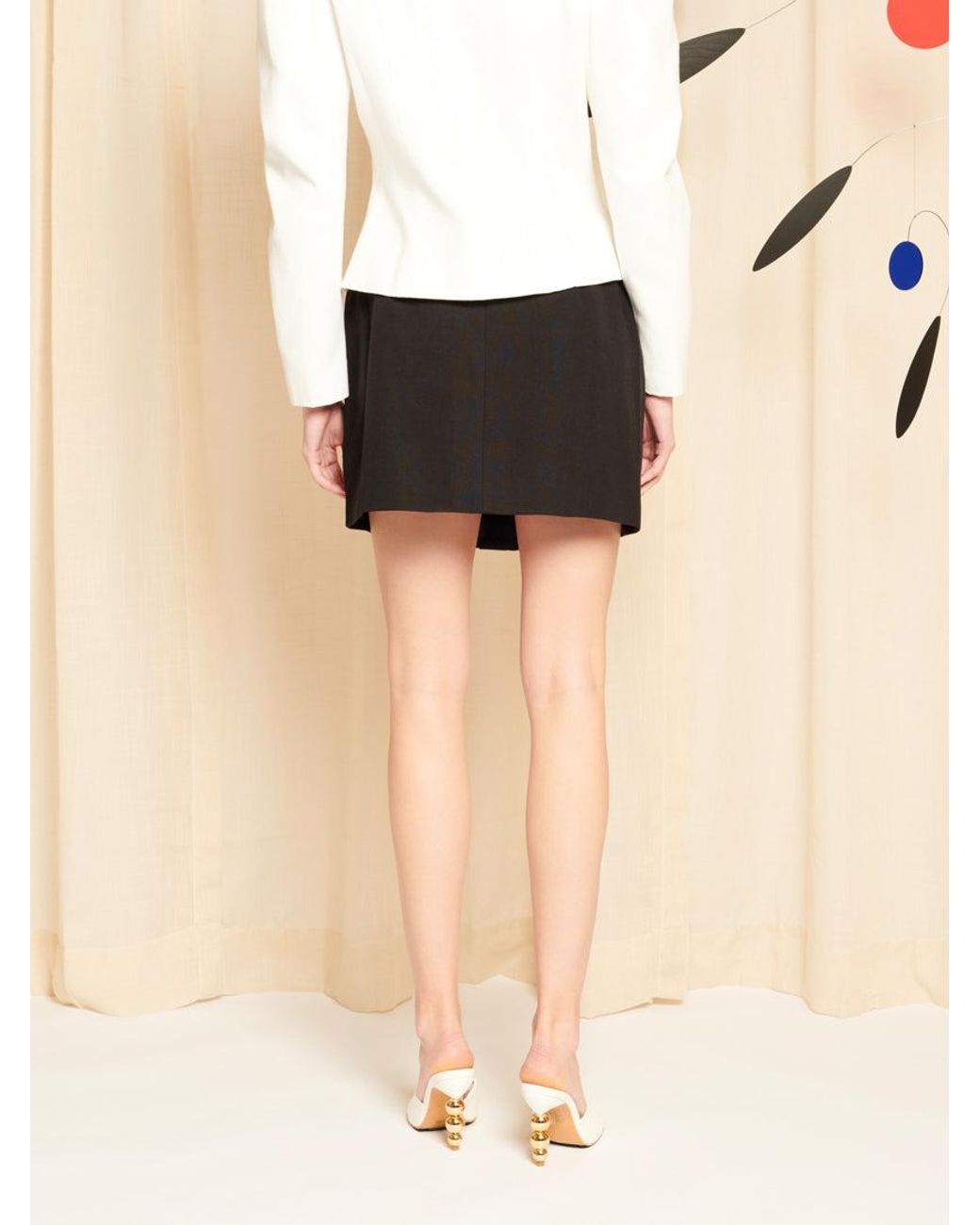 Sister Jane Natural Dream Riviera Brooch Mini Skirt