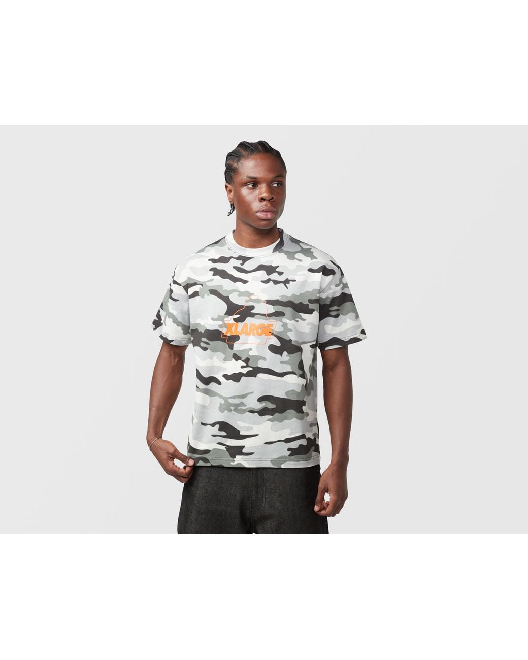 Xlarge Black Camo Urban T-Shirt for men