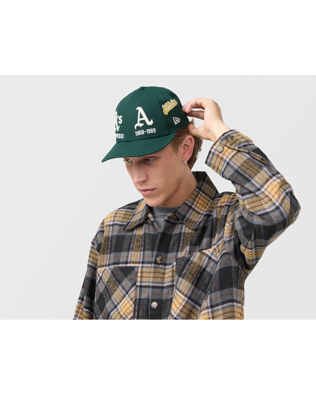 KTZ Black Oakland Athletics Historic Low Profile 59Fifty Cap