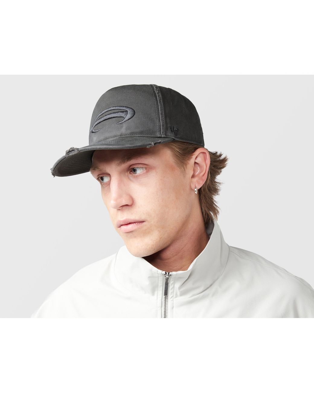 Alte Systems Black X 47 Brand Distressed Hitch Cap