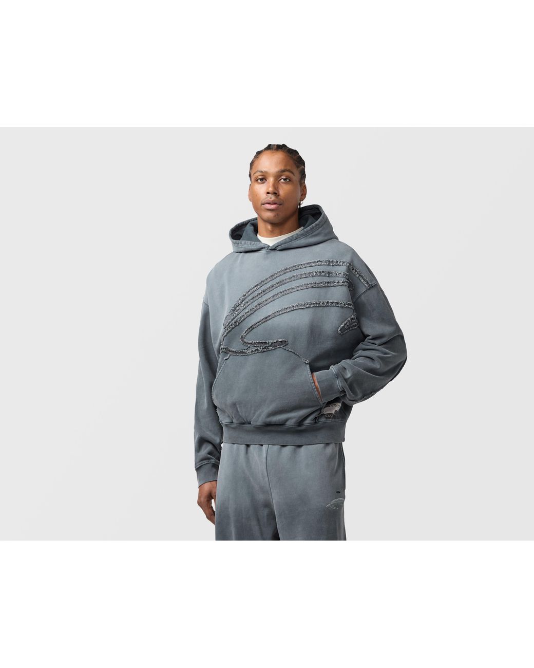 Alte Systems Gray Augment Hoodie for men