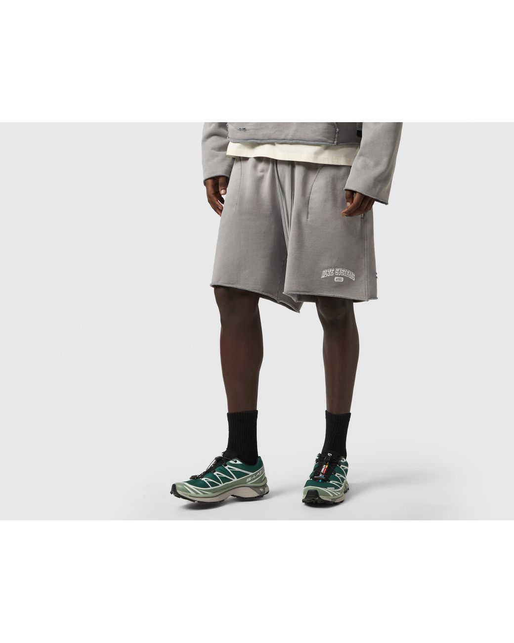 Alte Systems Black Analog Shorts for men