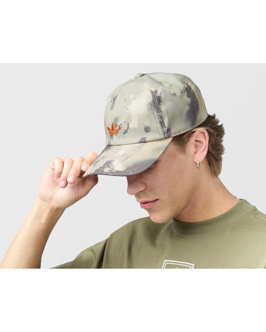Adidas Green Originals Camo Cap for men