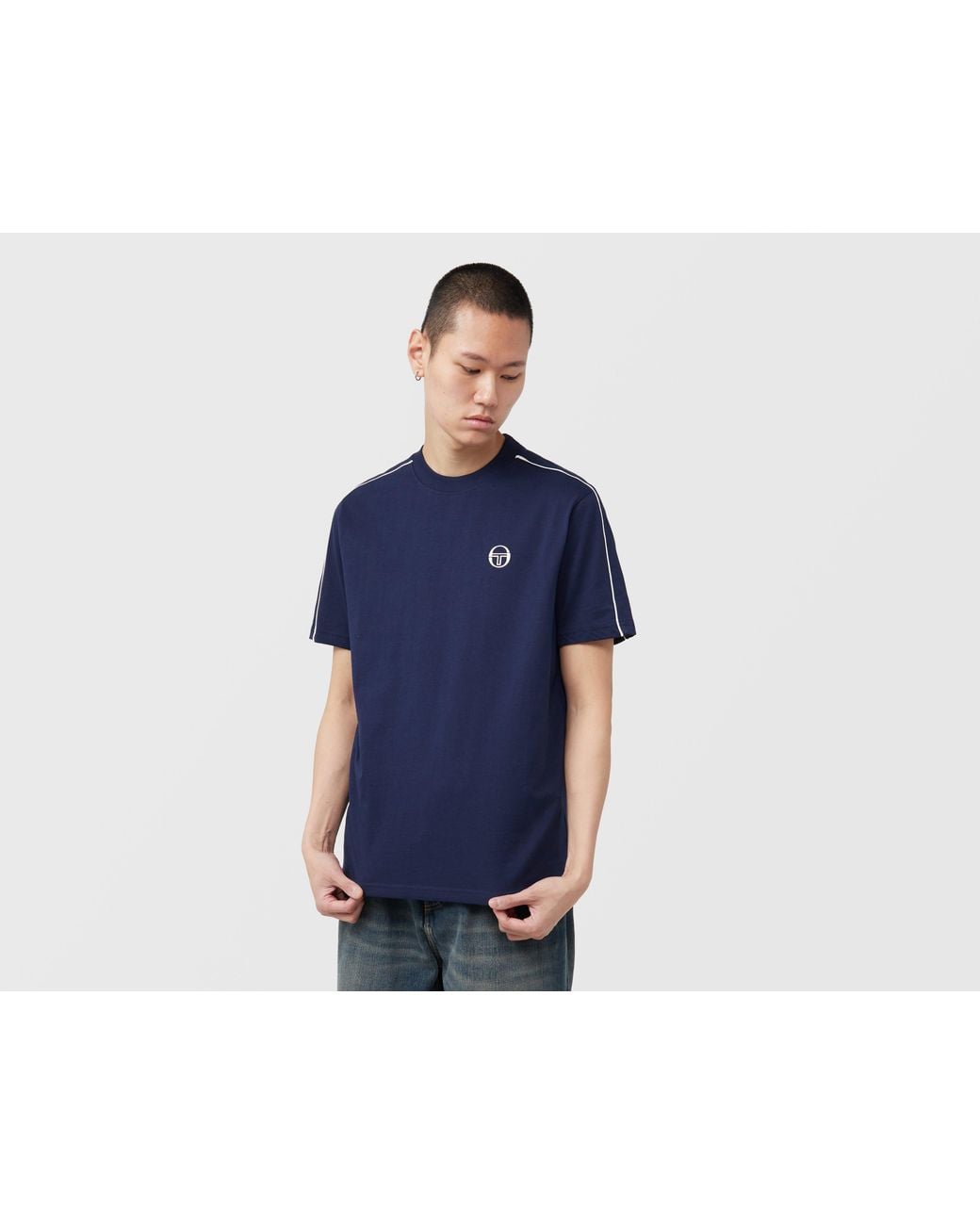 Sergio Tacchini Blue Santis T-Shirt for men