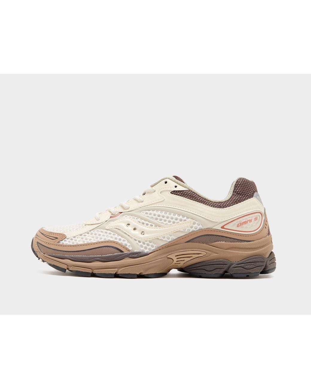 Saucony White Progrid Omni 9 for men