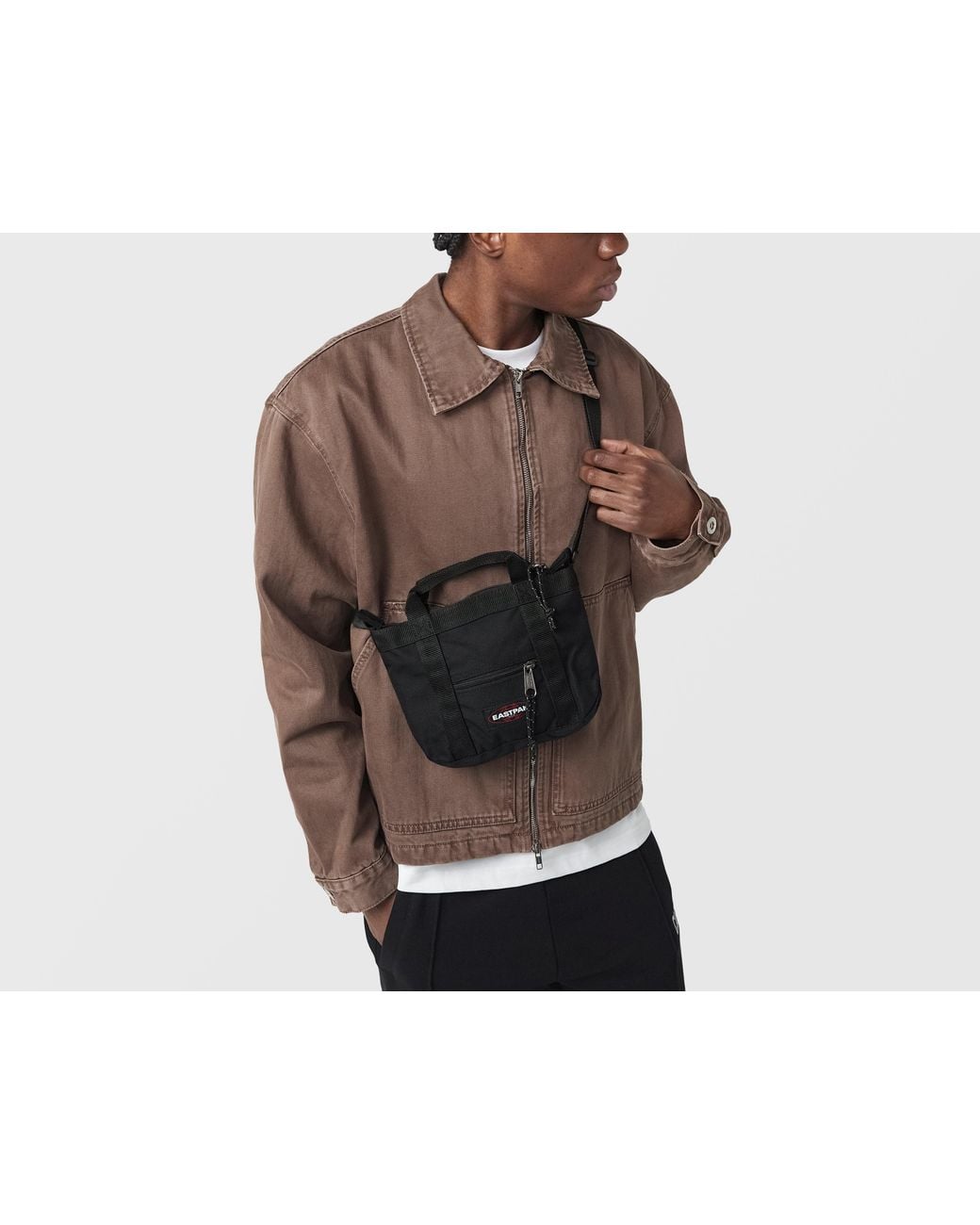 Eastpak Black Mini Travel Tote Bag