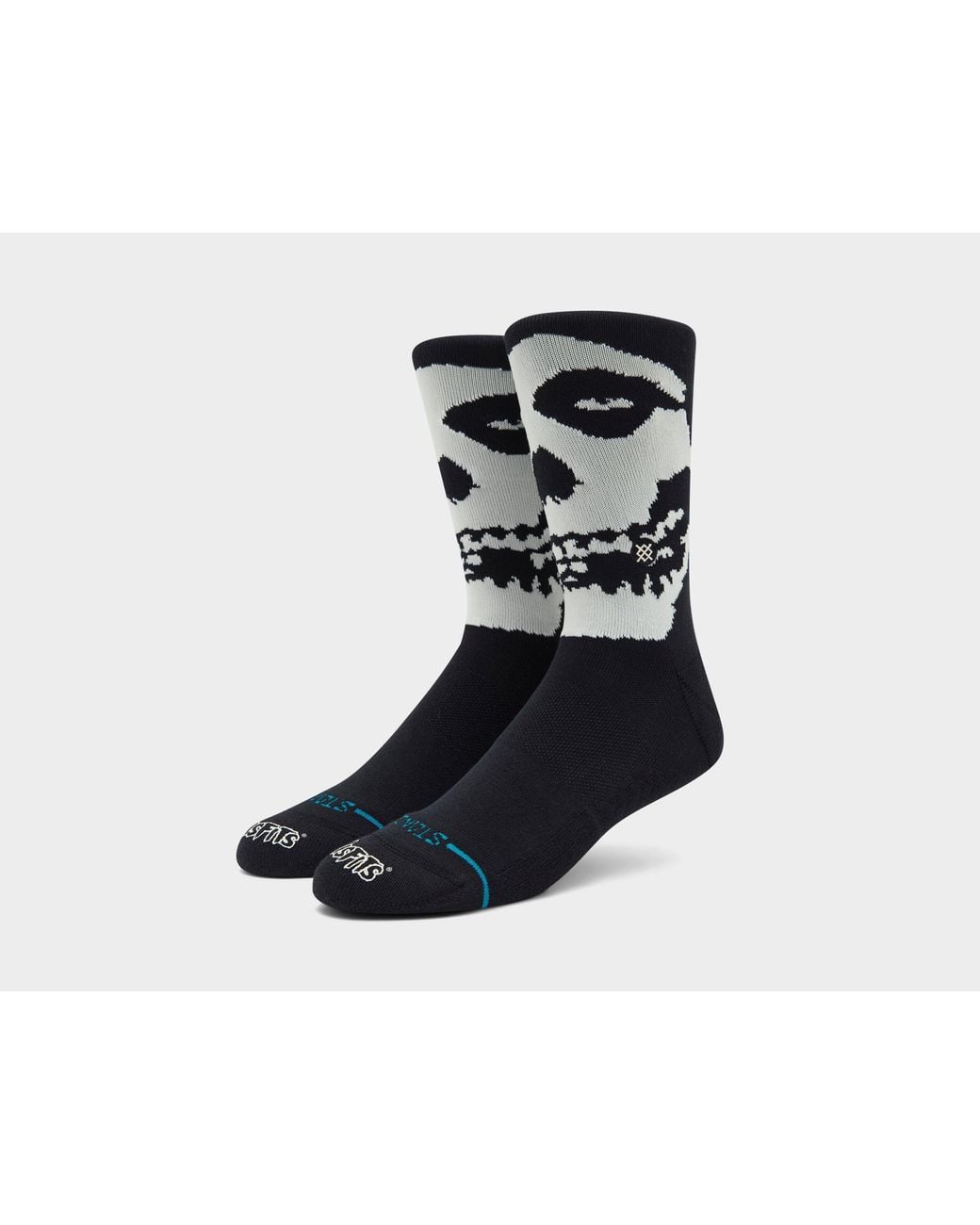 Stance Black Misfits Beware Socks for men