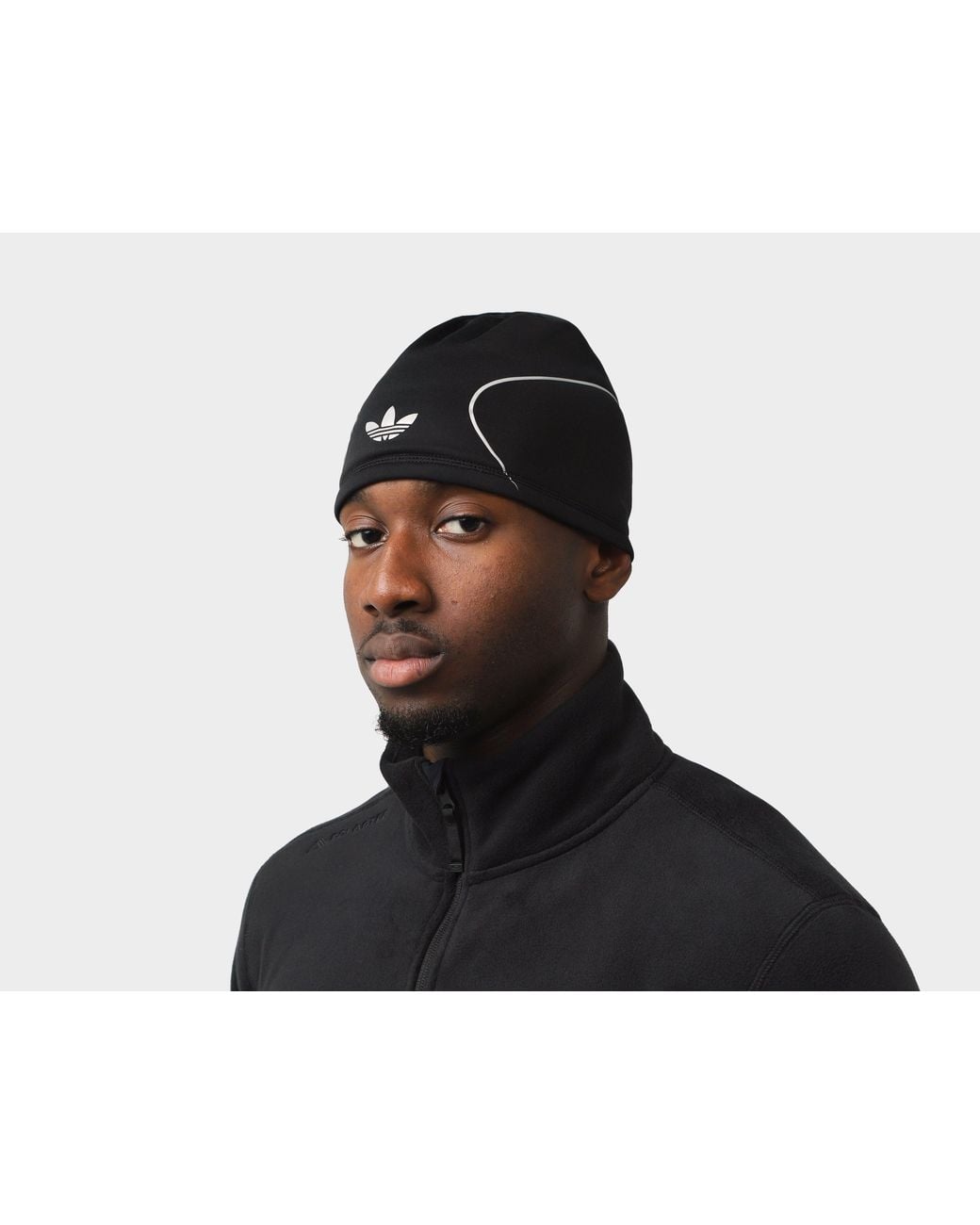 Adidas Black Originals Skull Beanie for men