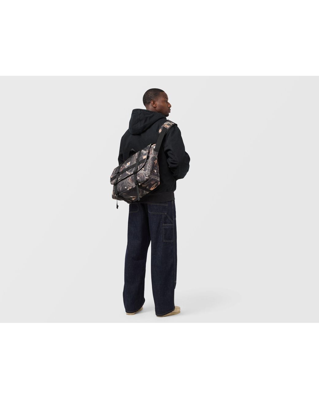 Carhartt Black Jake Messenger Bag for men