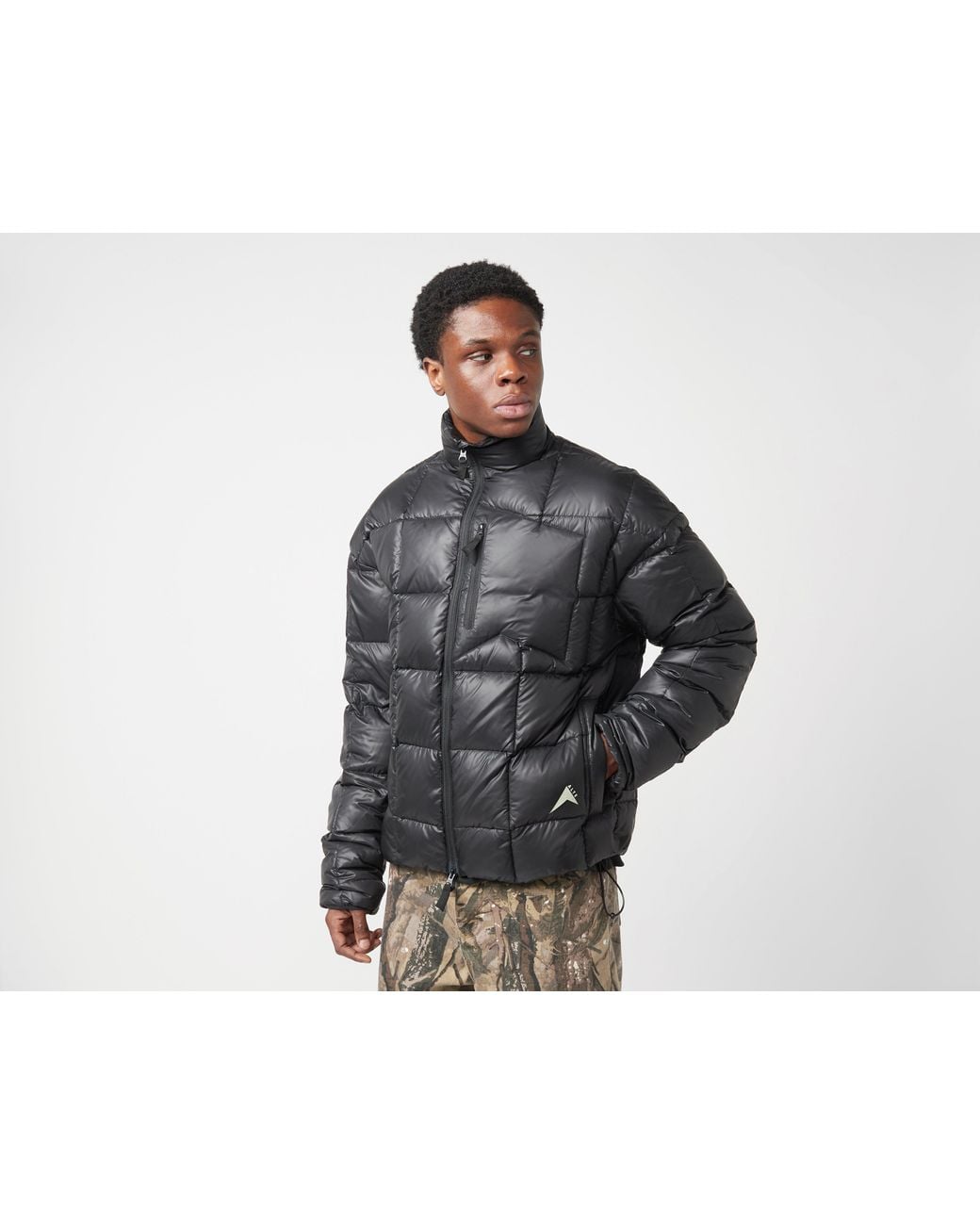 Altea Black Borax Quilted Jacket for men