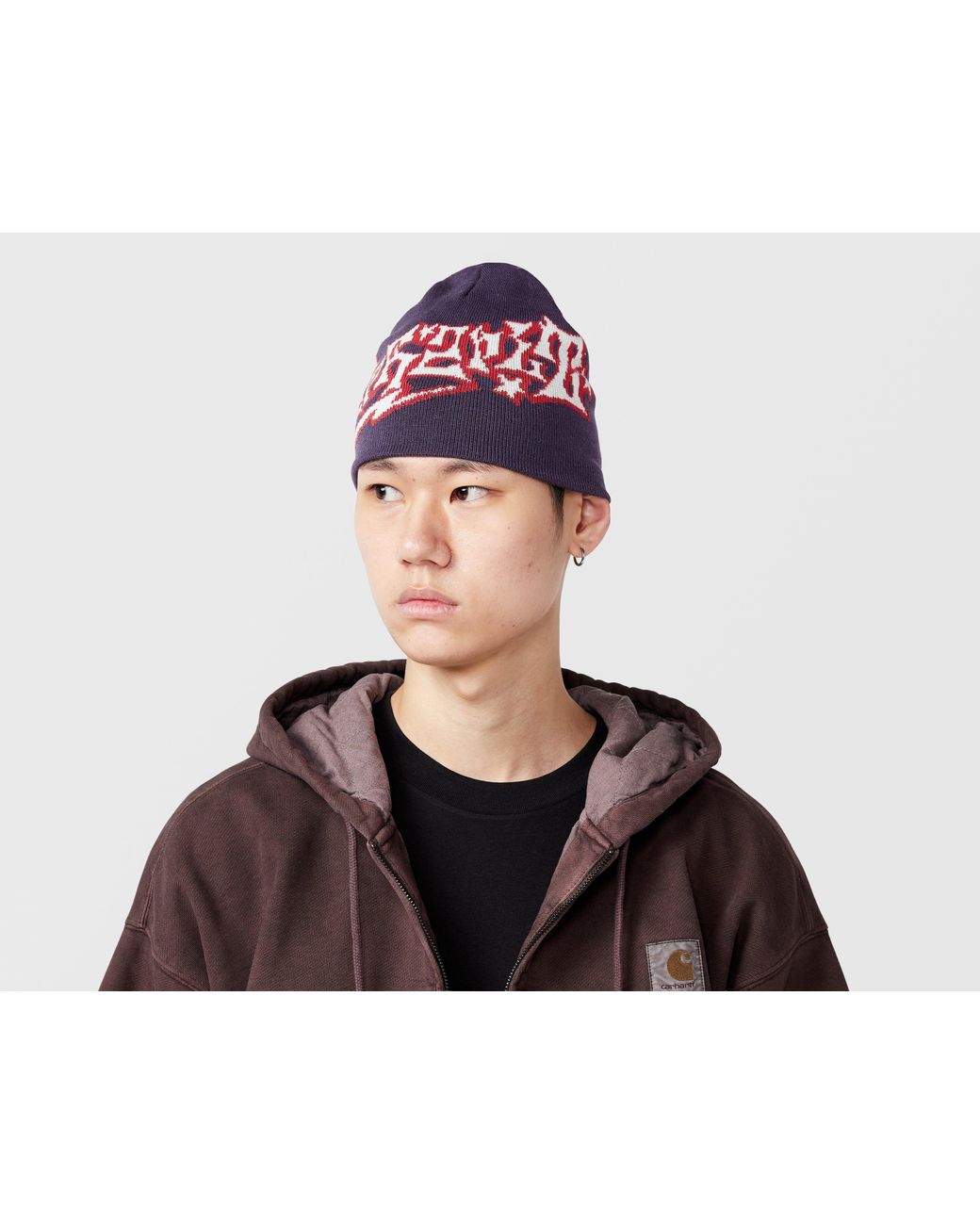 Carhartt Blue Supa Skull Beanie