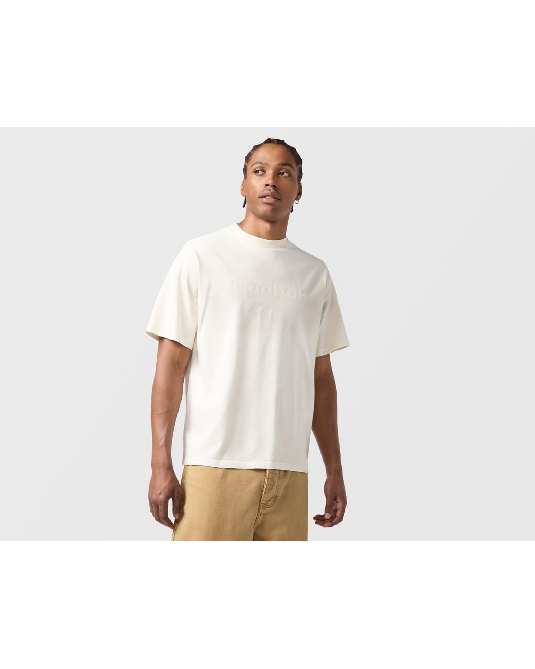 Reebok White Original T-Shirt for men