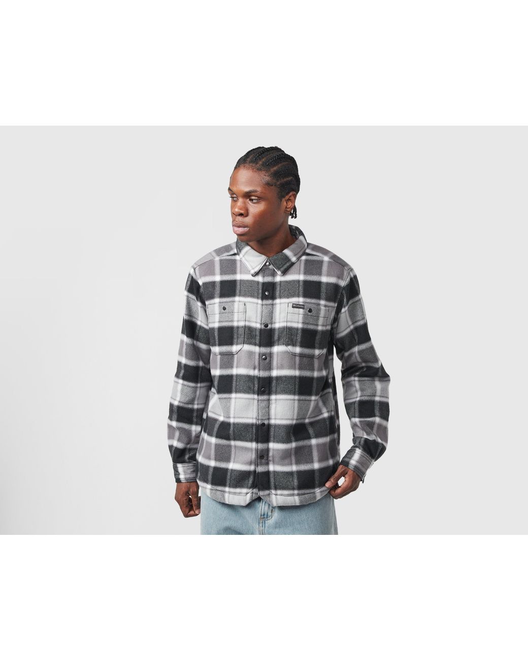 Columbia Gray Windward Ii Shirt Jacket for men