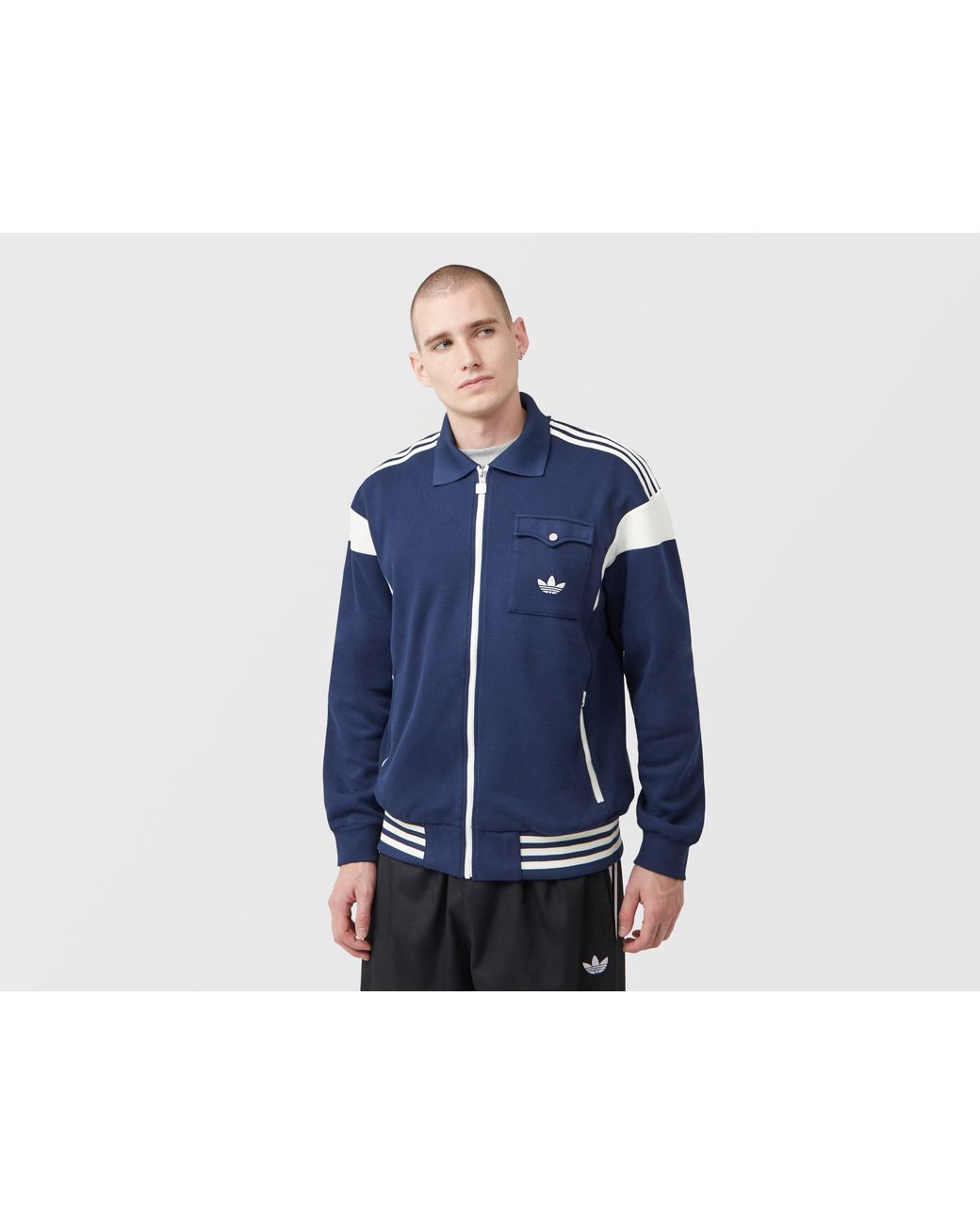 Adidas Blue Originals Sport Club Track Top for men