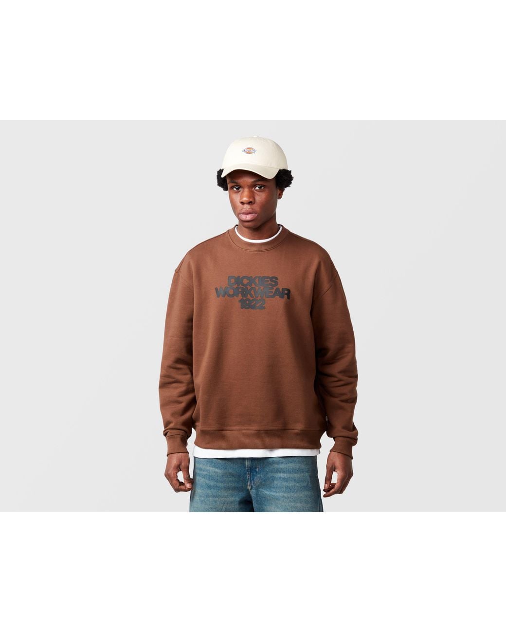 Dickies Brown Torrey Sweatshirt for men
