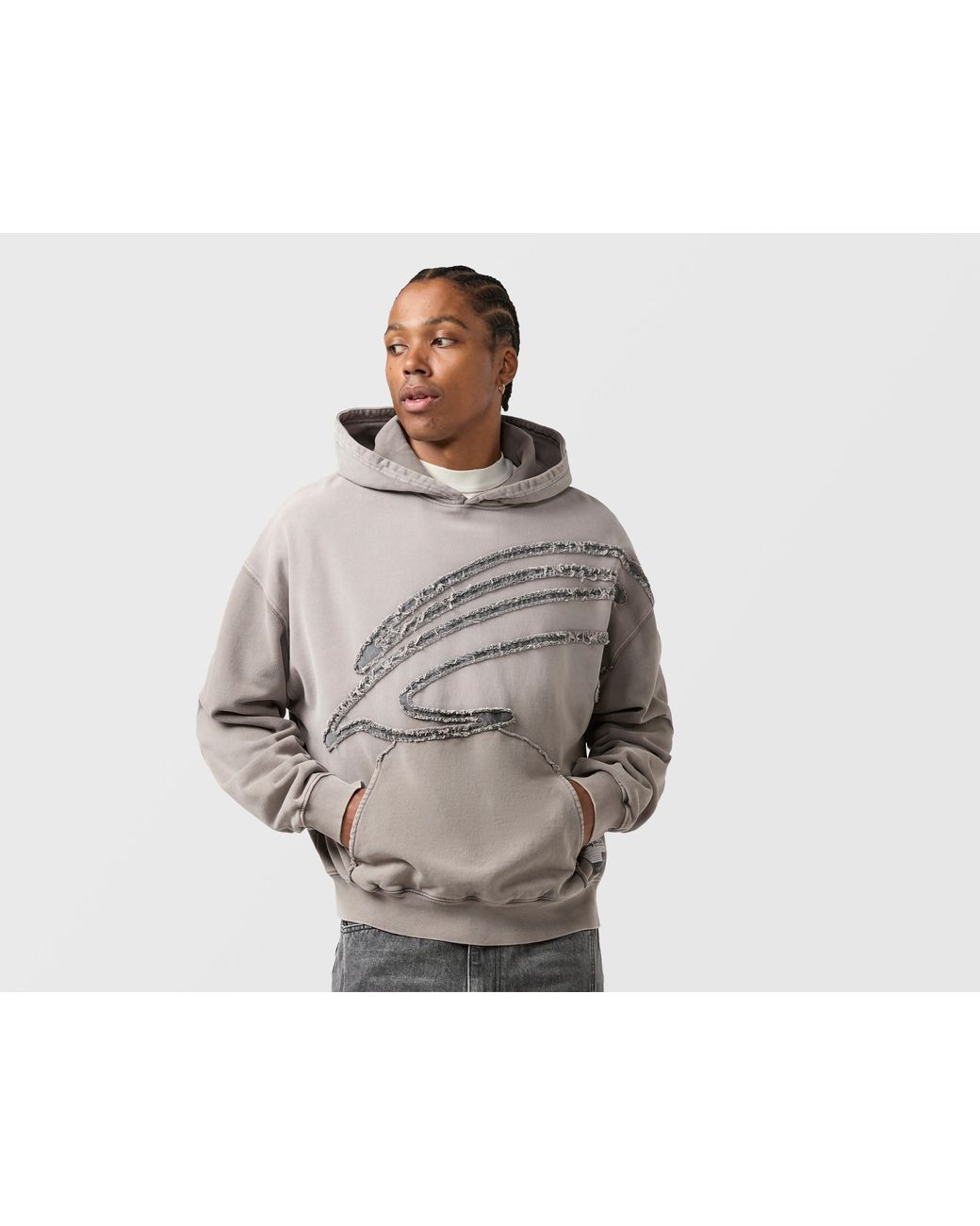 Alte Systems Gray Augment Hoodie for men