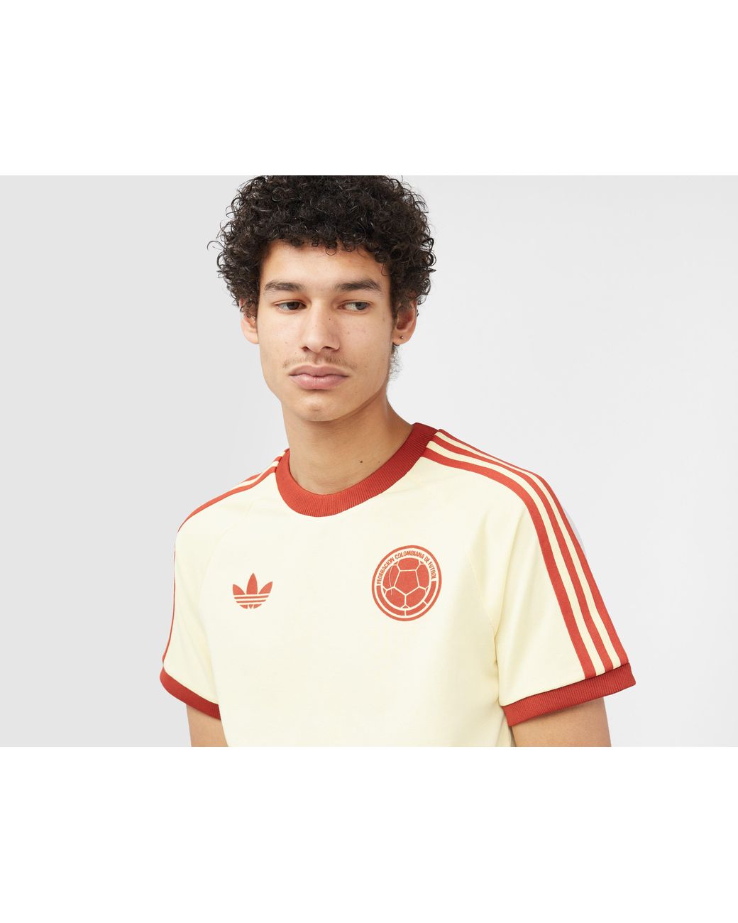adidas Originals Colombia Adicolor Classics 3 Stripes T Shirt in Schwarz fur Herren Lyst DE