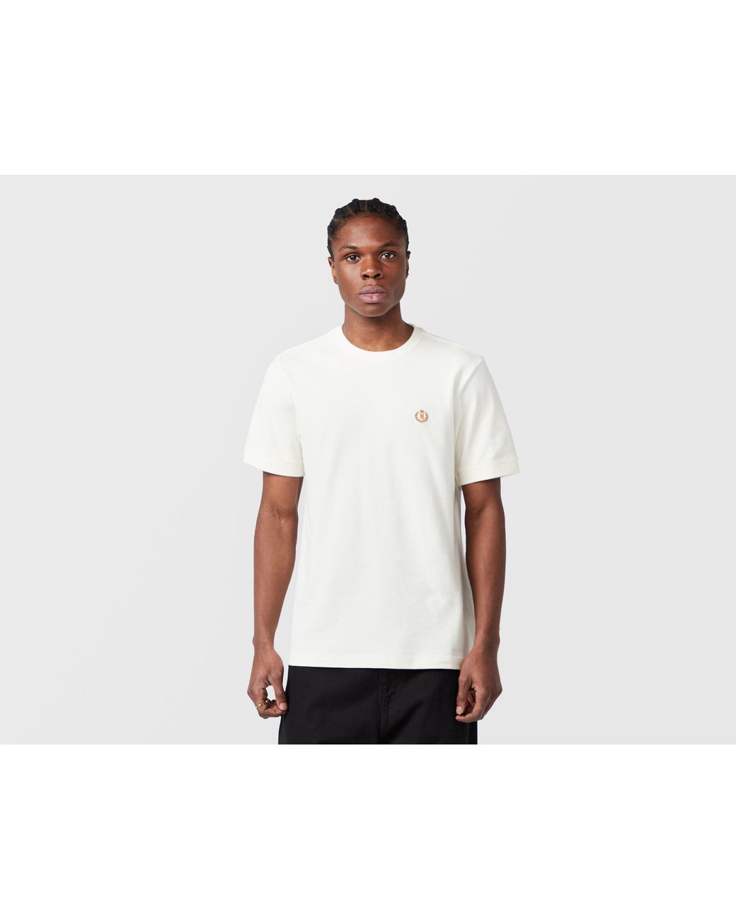 Henri Lloyd Black Dartmouth Pique T-Shirt for men