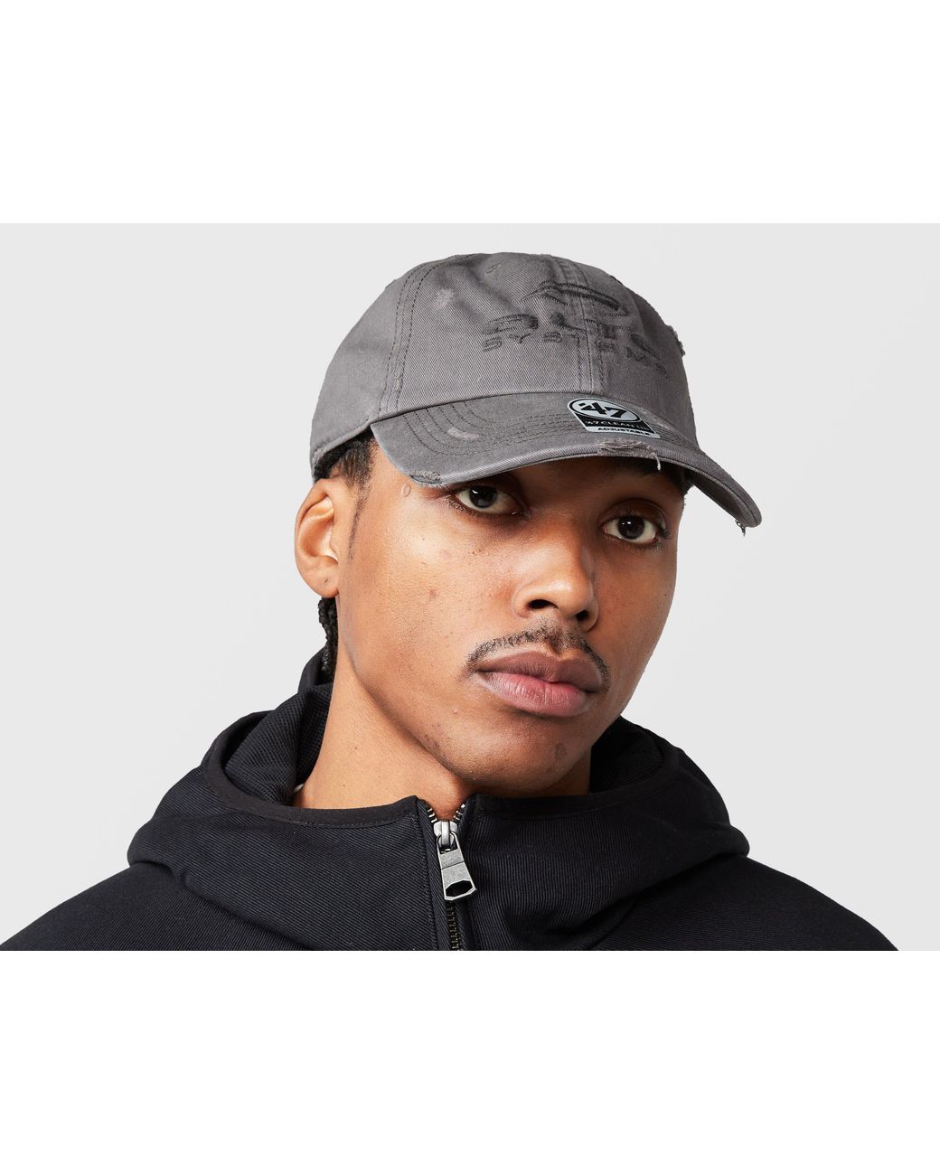 Alte Systems Black X 47 Brand Sparse Clean Up Cap
