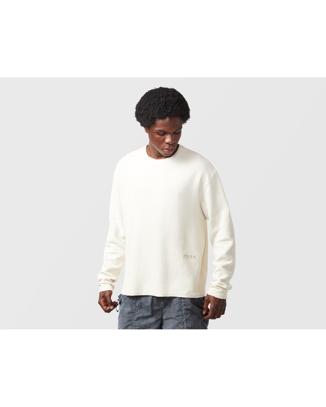 Alte Systems White Adapt Crew Shirt for men