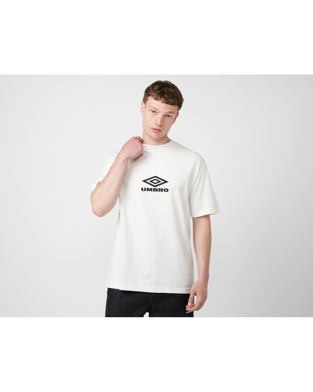Umbro Black X Slam Jam Og Logo T-Shirt for men