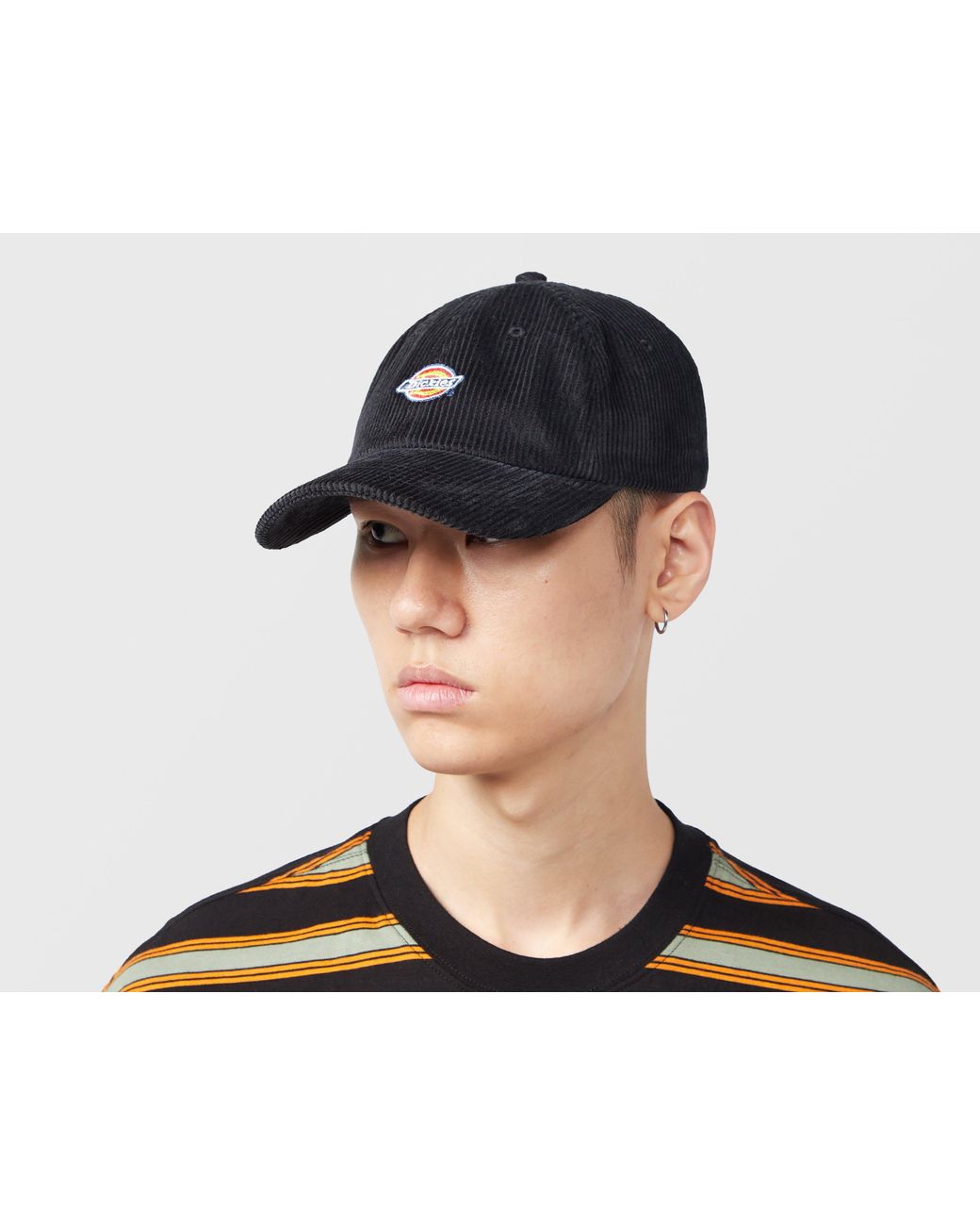 Dickies Black Hardwick Cord Cap