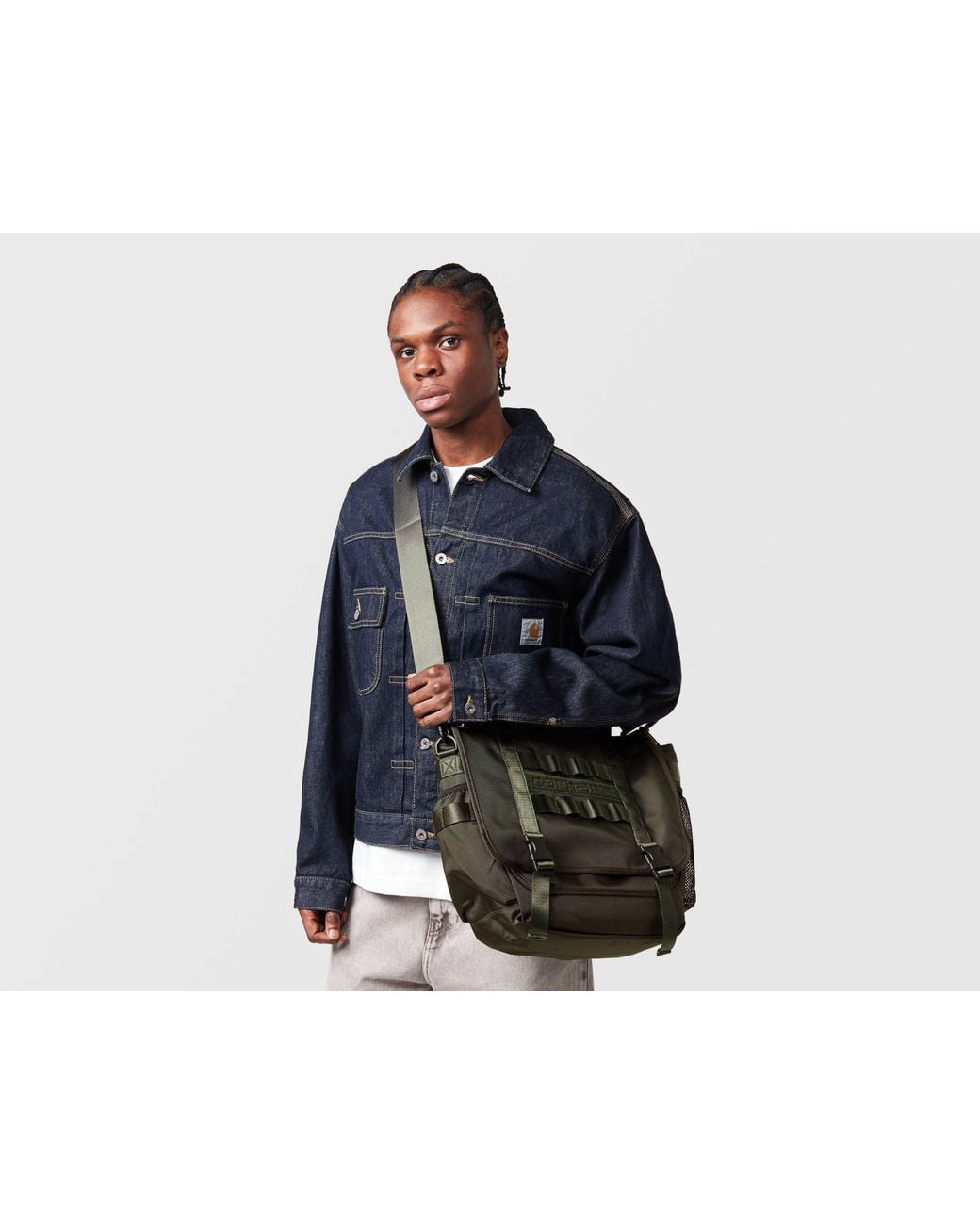 Carhartt Blue Prescott Shoulder Bag for men