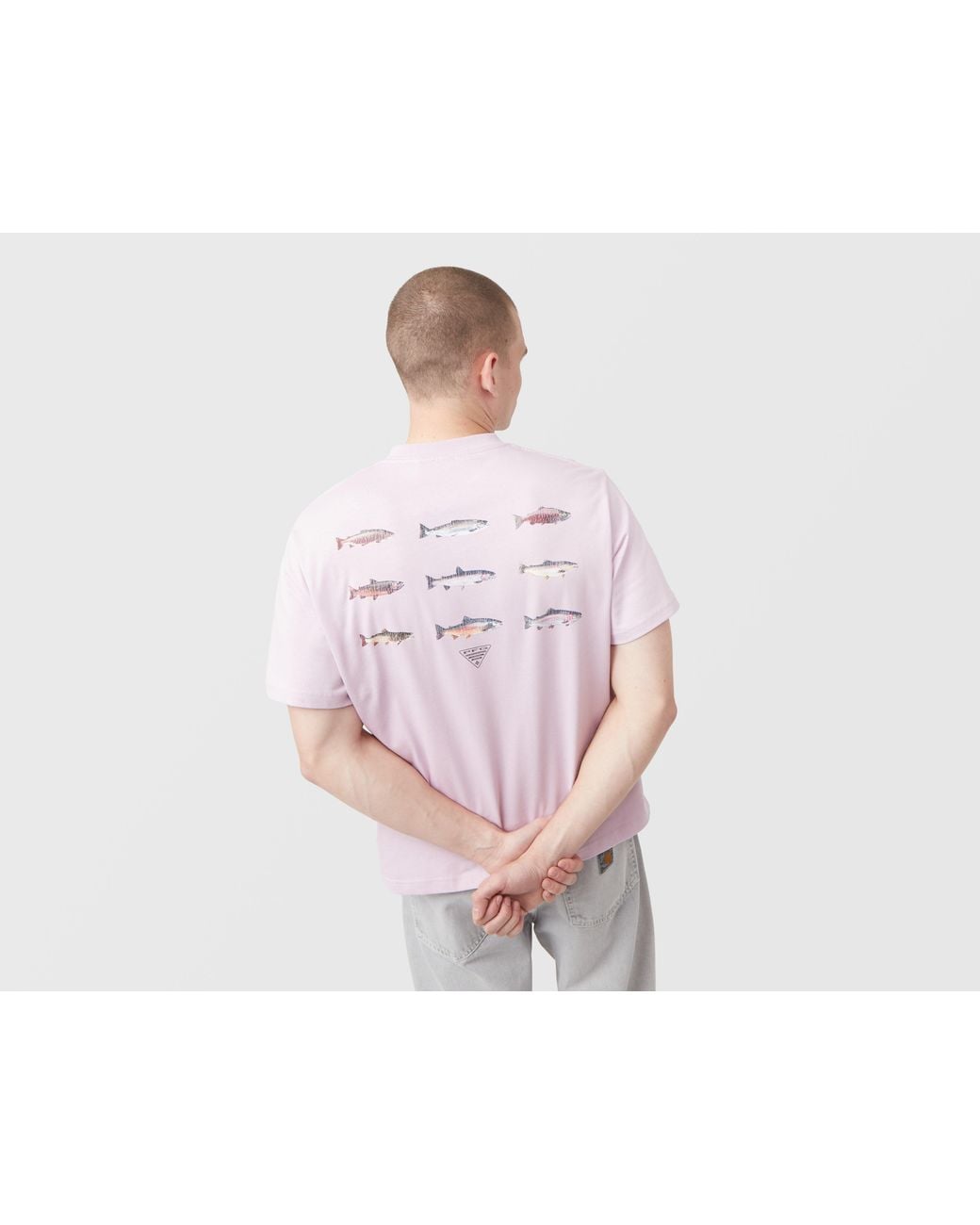 Columbia Pink Trawling T-Shirt for men