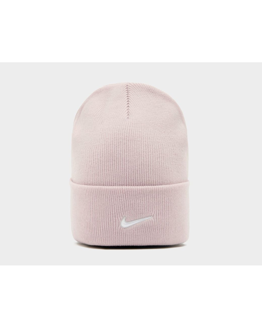 Nike Pink Peak Swoosh Beanie for men