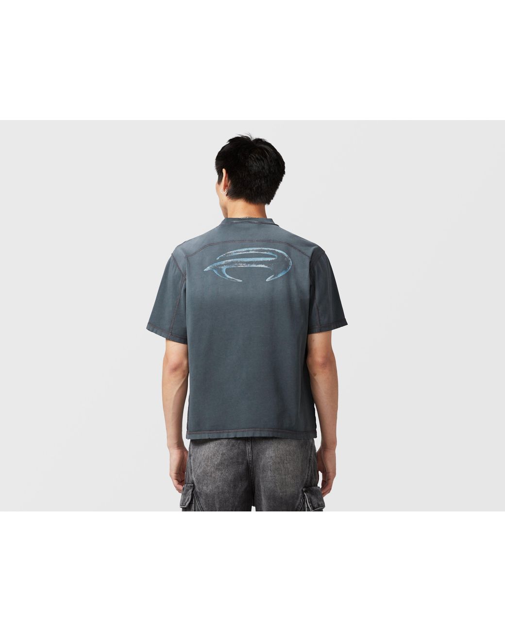 Alte Systems Black Axis T-Shirt for men