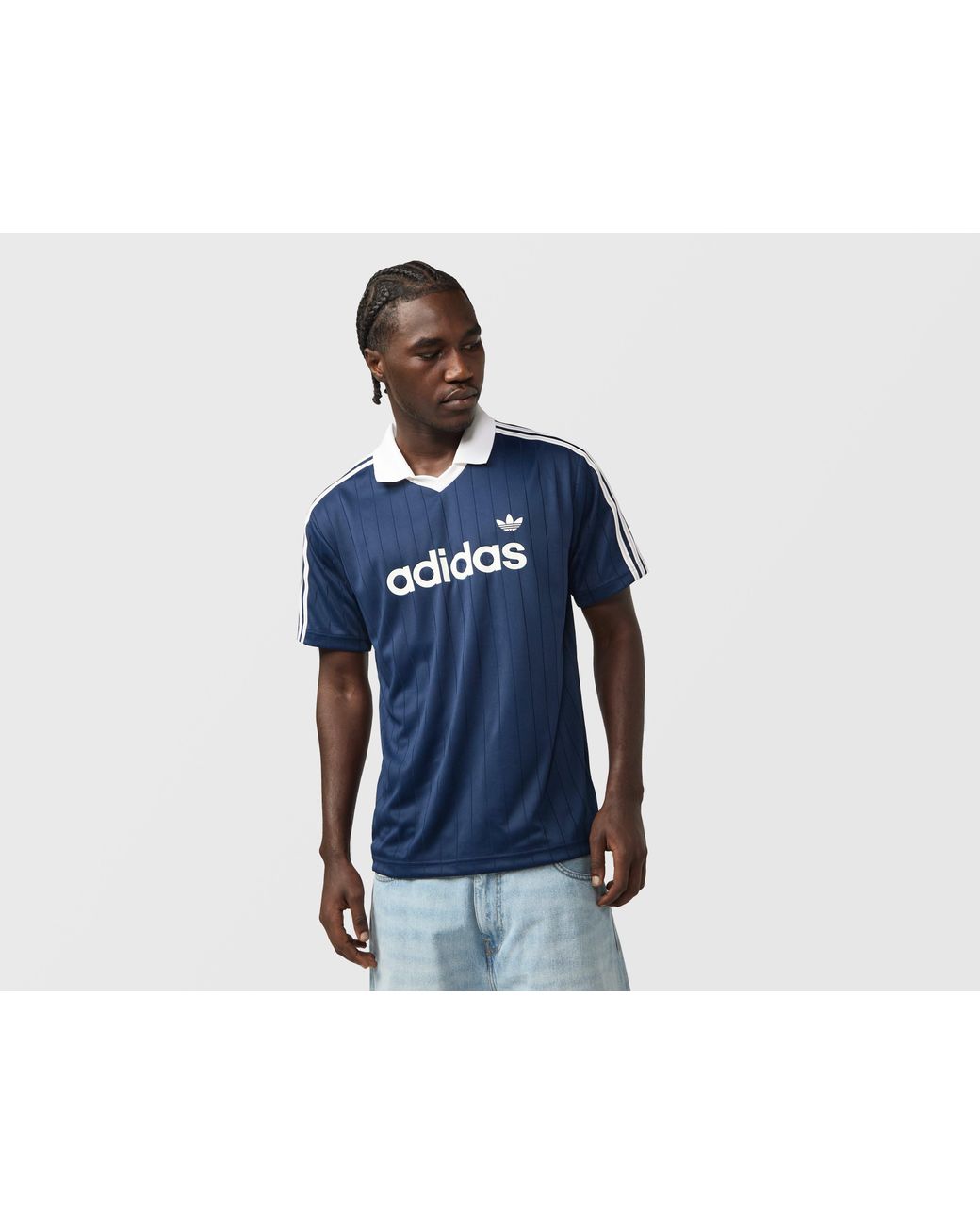 Adidas Originals Blue Drop Needle Jersey for men