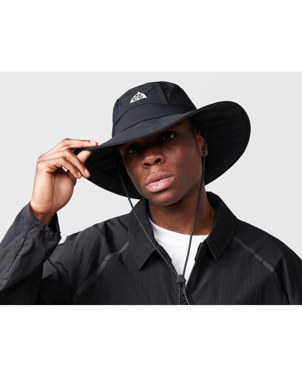 Nike Black Acg Apex Bucket Hat for men