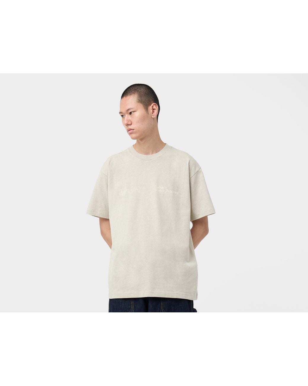 Carhartt White Boxed Wash T-Shirt for men