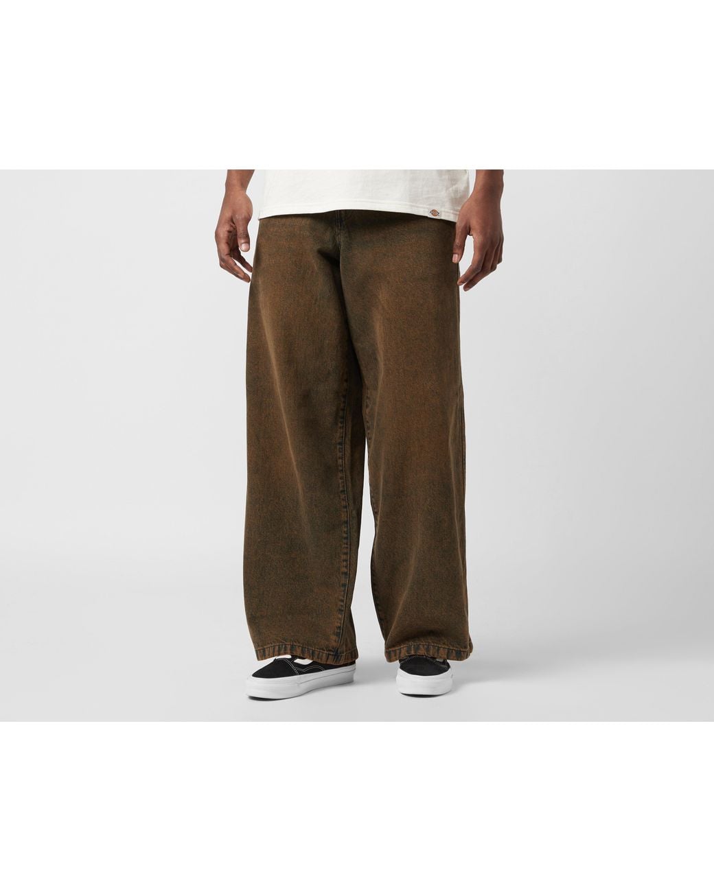 Dickies Brown Loose Wave Jeans for men