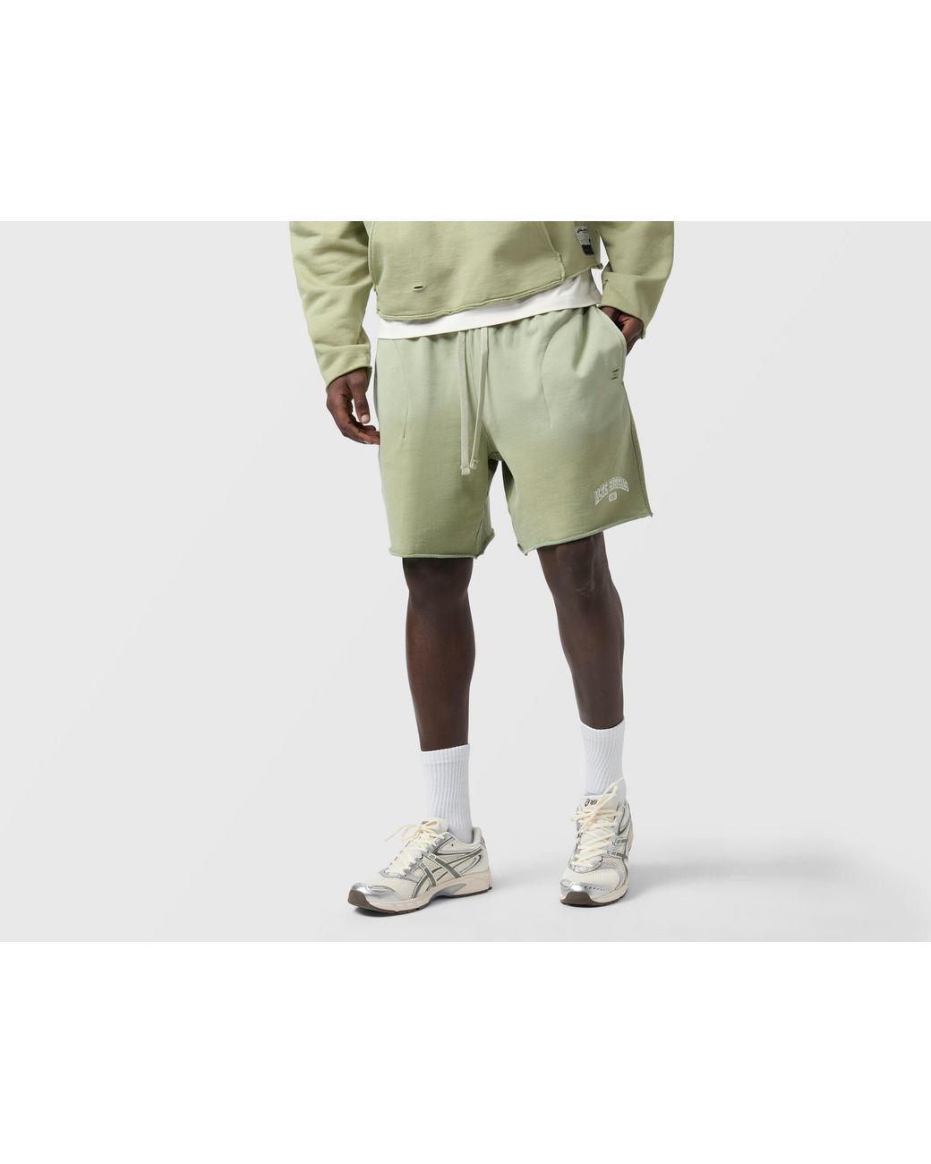 Alte Systems Green Analog Shorts for men