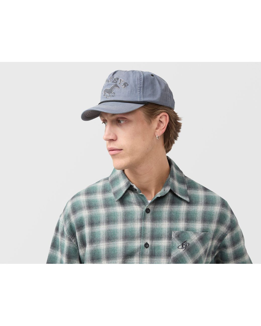 Twojeys Gray Sunfaded Cap for men