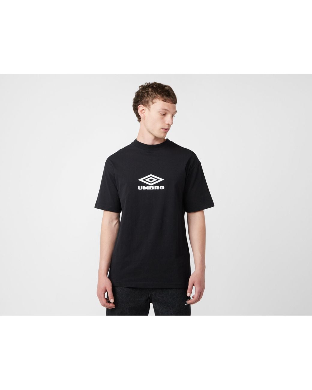 Umbro Black X Slam Jam Og Logo T-Shirt for men