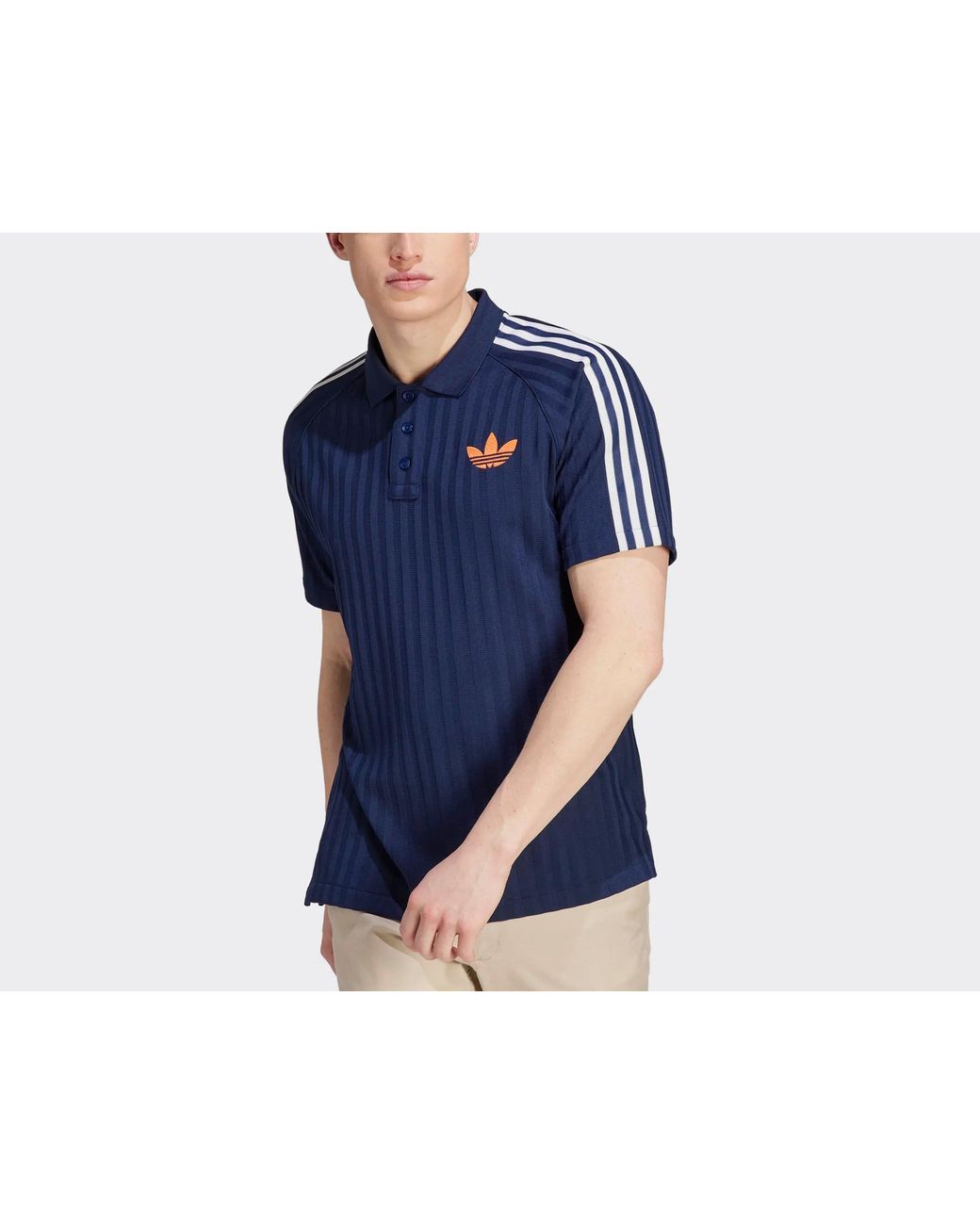 ADICOLOR 70s VINTAGE POLO ネイビー XL adidas Men's Lifestyle Adicolor 70s Vintage Polo Shirt