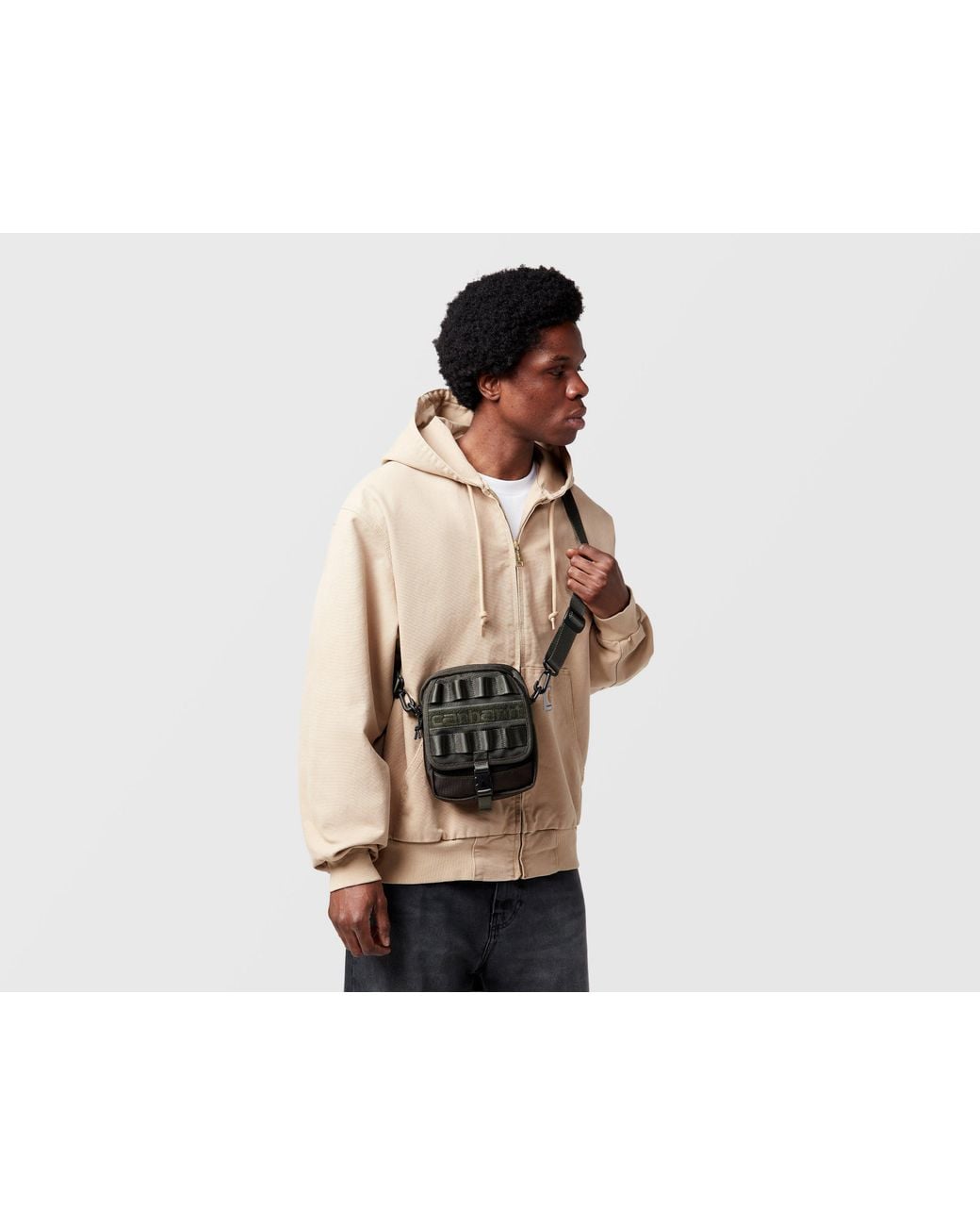 Carhartt Black Prescott Shoulder Pouch for men