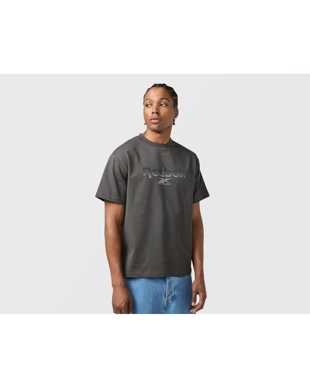 Reebok Black Athletic T-Shirt for men