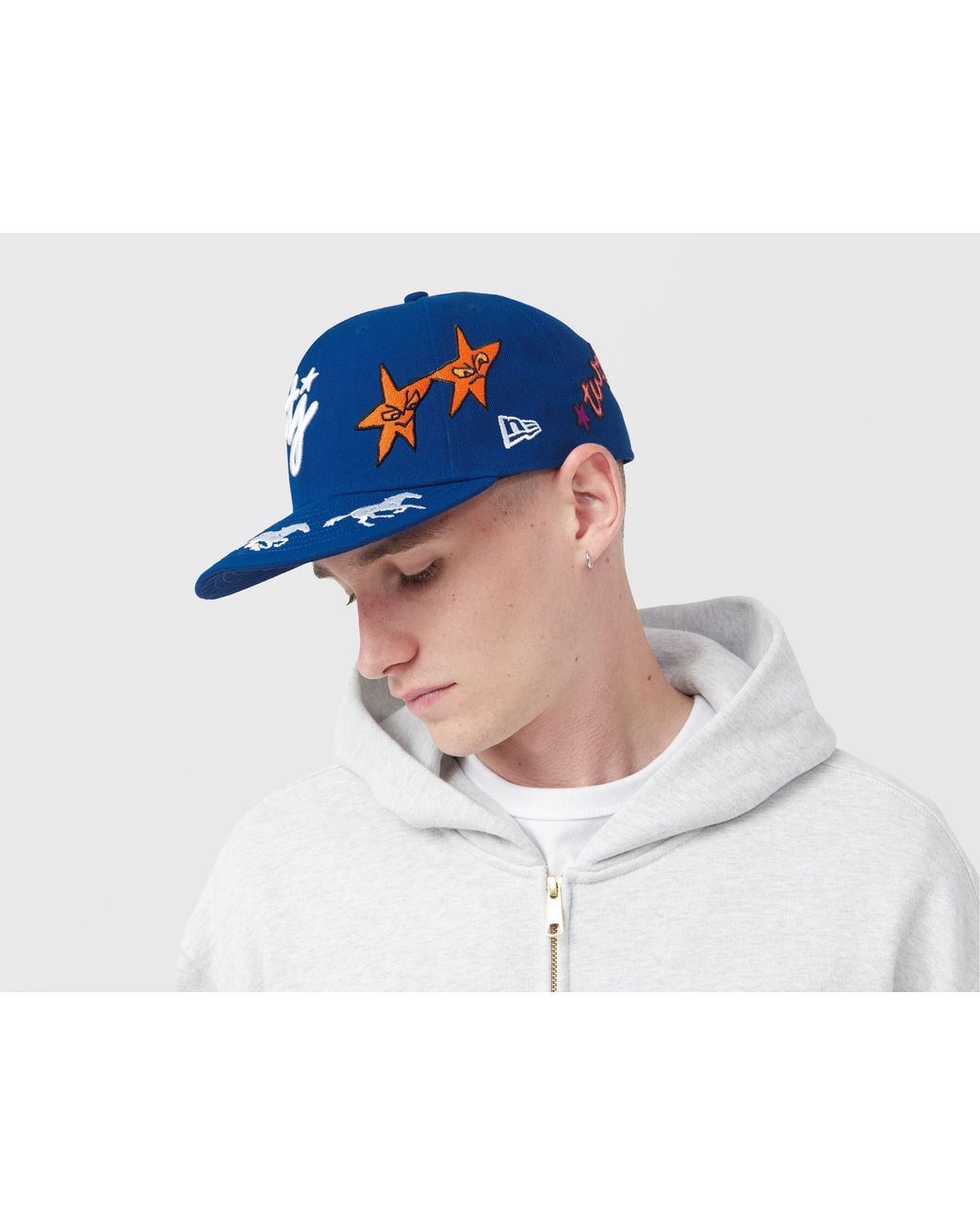 Twojeys Blue X New Era 59Fifty Cap for men