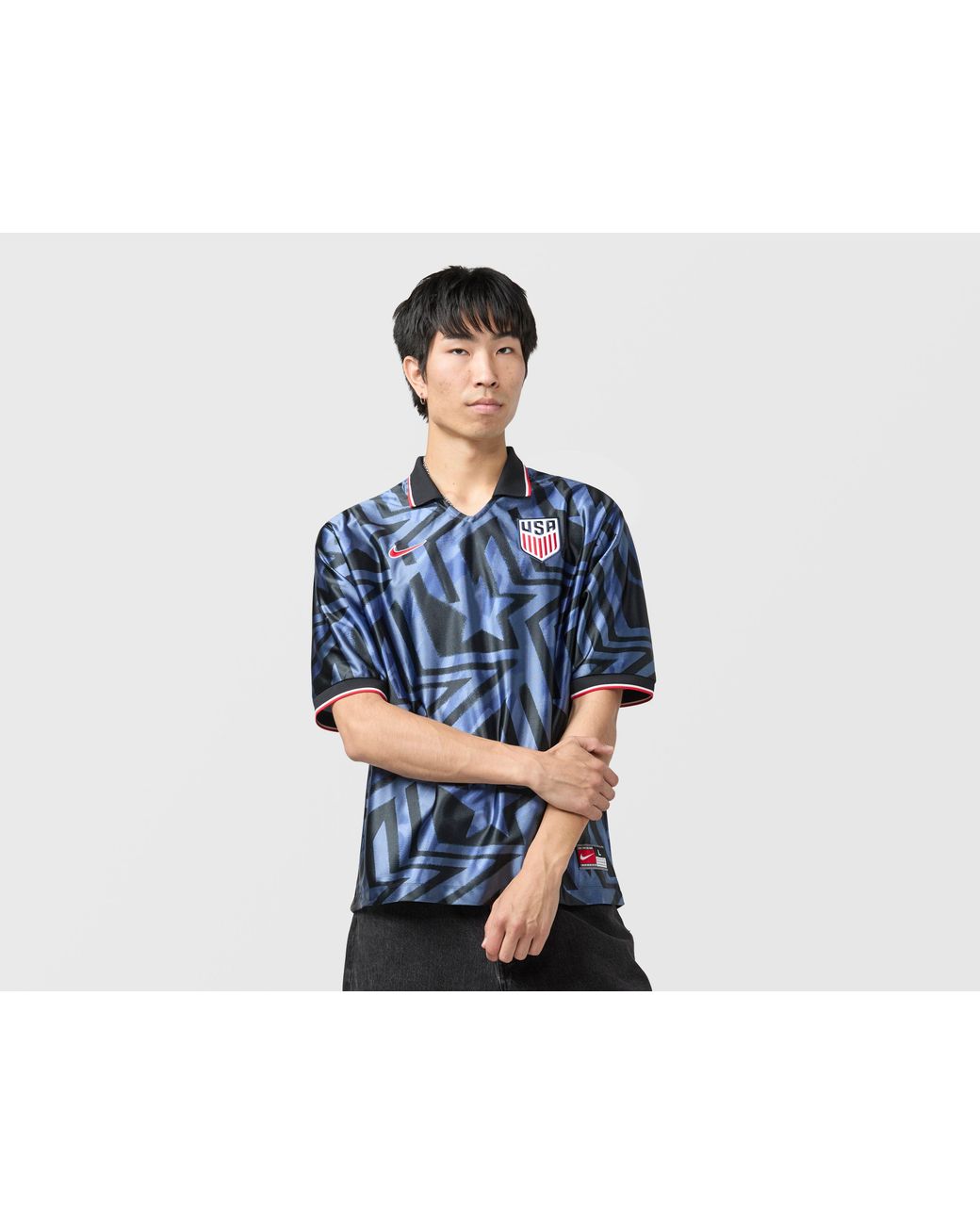 Nike Blue Usa Energy Football Top for men
