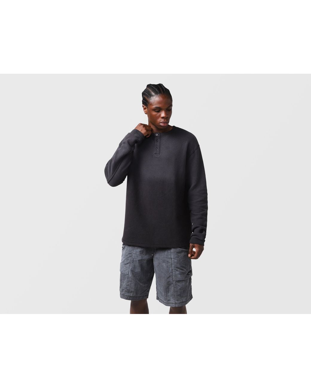 Alte Systems Black Adapt Long Sleeve Top for men