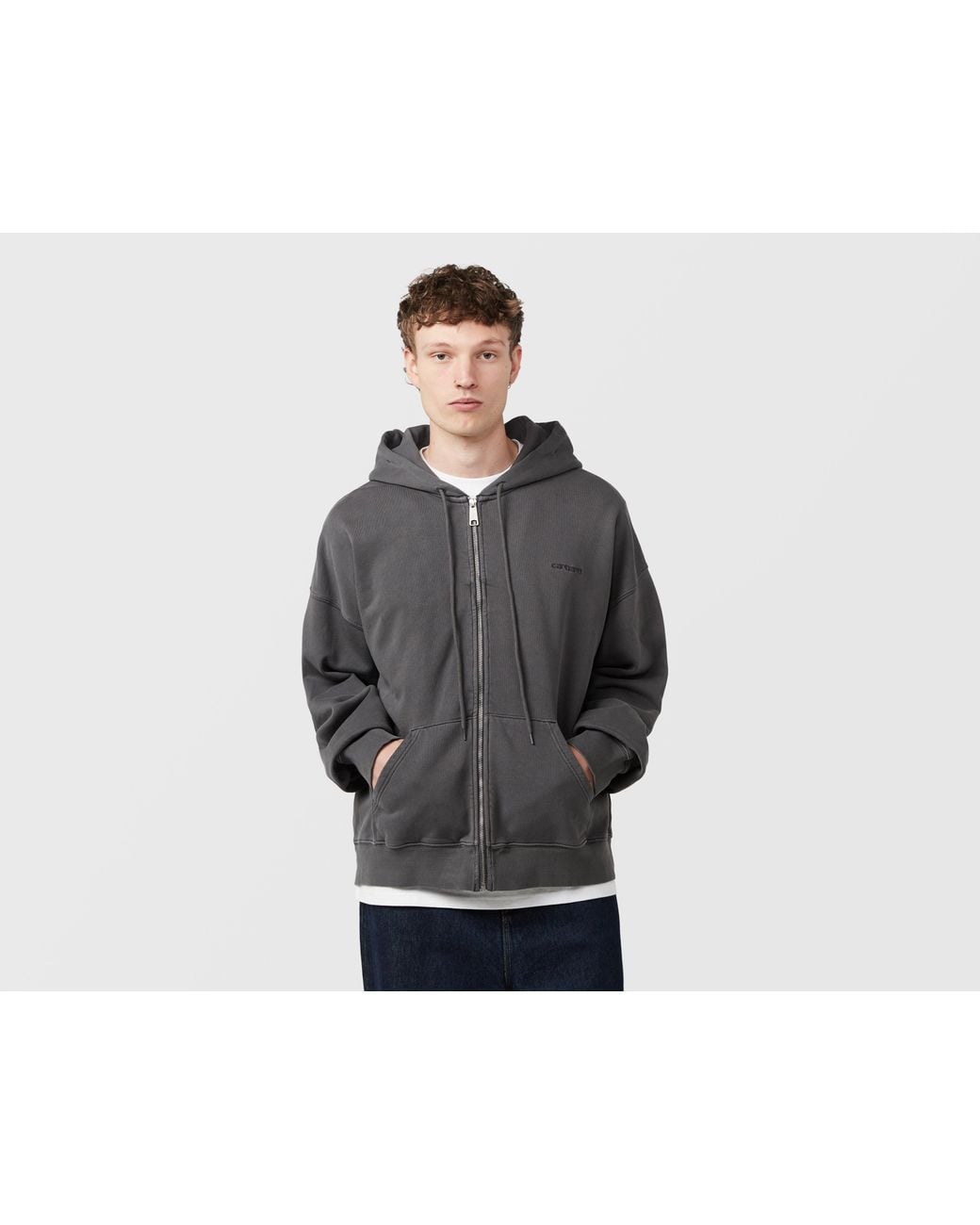 Carhartt Black Benton Zip Hoodie for men