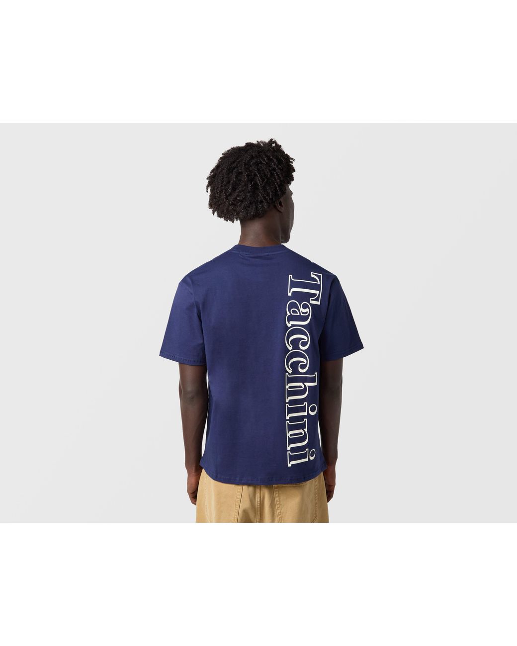 Sergio Tacchini Blue Furato Vert T-Shirt for men