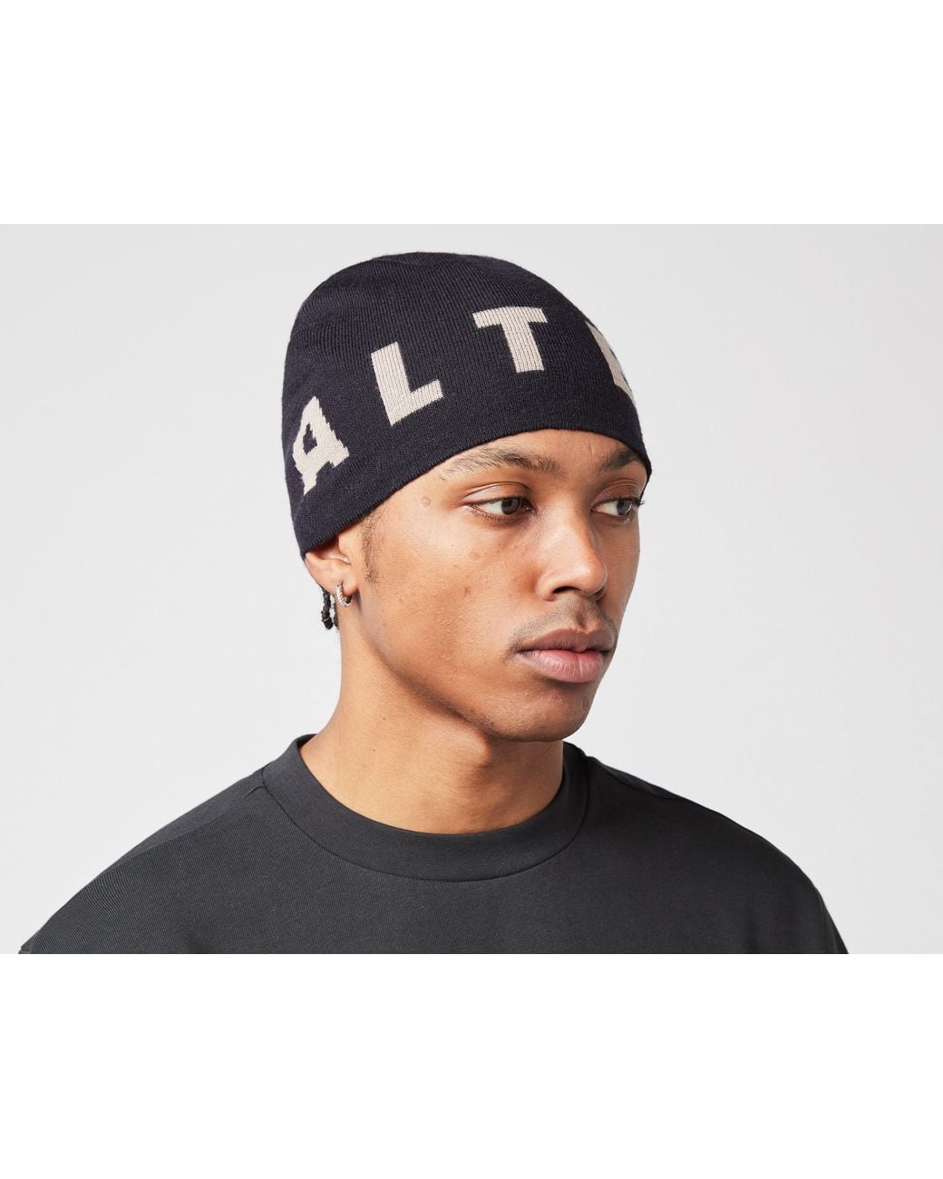 Altea Black Nobe Beanie
